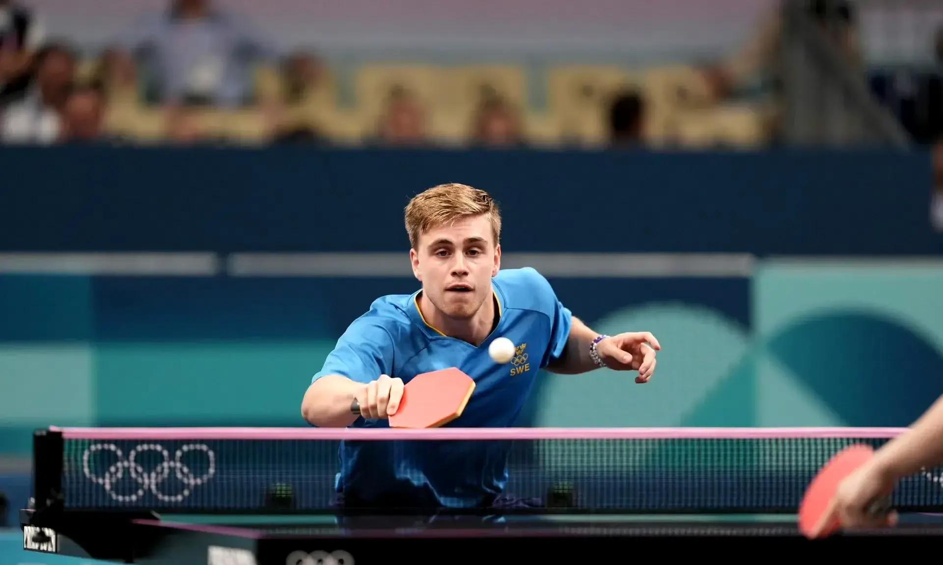 瑞典乒乓球队险胜法国乒乓球队，波尔送出助攻的简单介绍